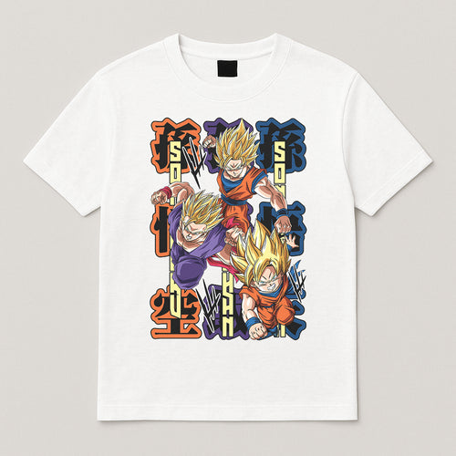 Playera Los 3 Saiyajin