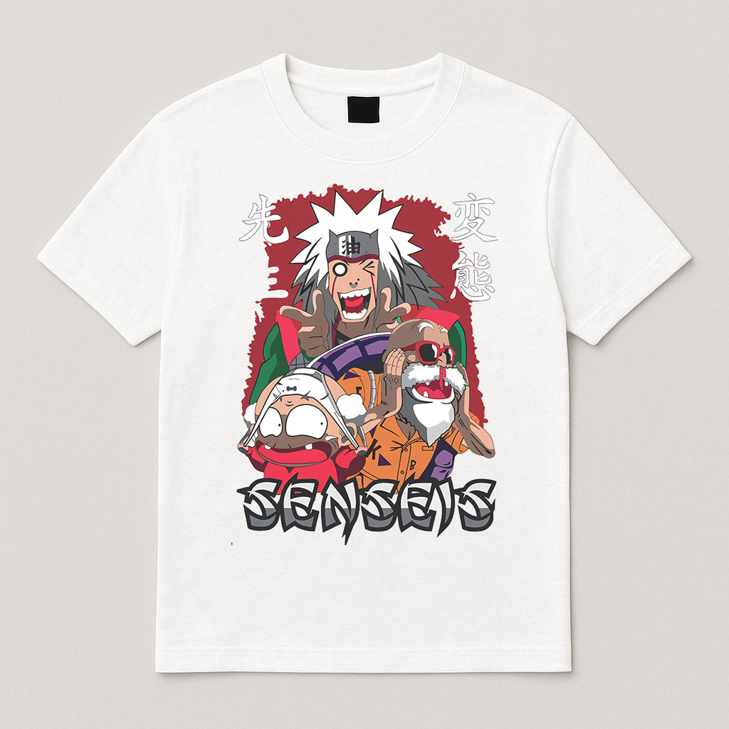 Playera Los 3 Senseis