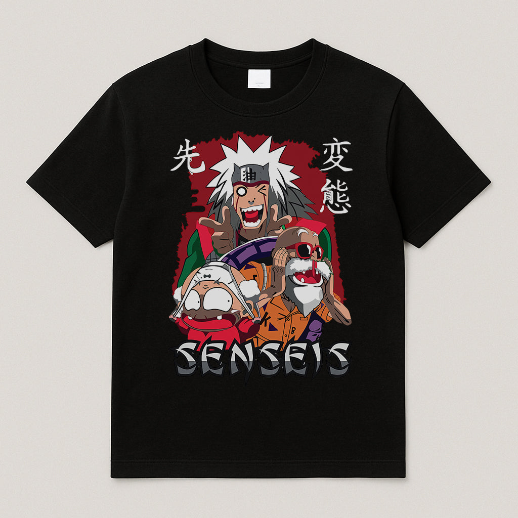 Playera Los 3 Senseis